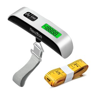 Digital Luggage Scale 110lb Portable Suitcase Weight Scale with Backlit LCD
